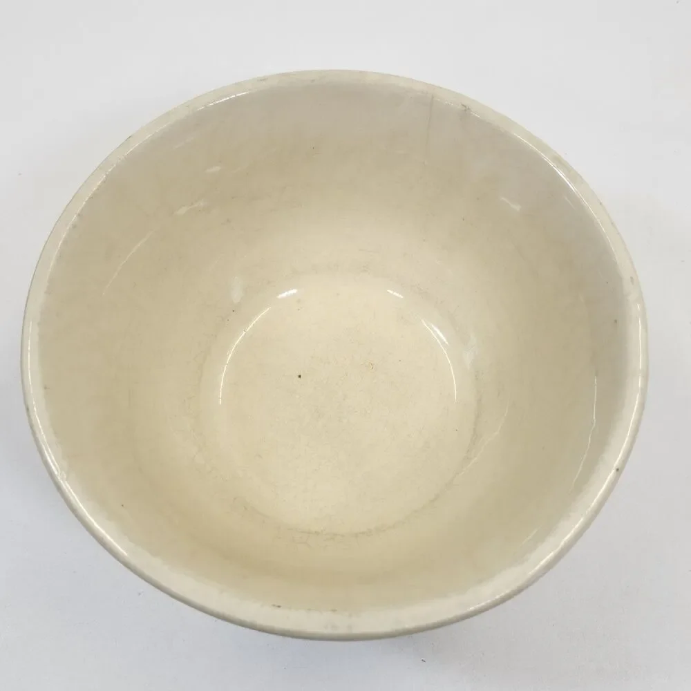 McCoy Oven Ware Pink Blue Nesting Mixing Bowls Set 8 & 10 Vintage Stoneware USA